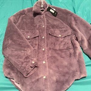 Fashion Nova Part Of The Deal Faux Fur Shacket